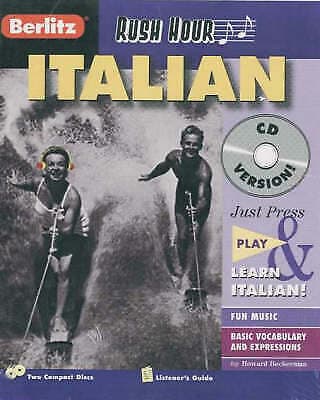 Berlitz Guides : Berlitz Rush Hour Italian CD Pre-Owned