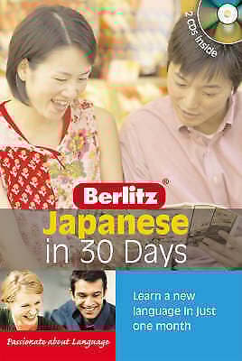 Japanese Berlitz in 30 Days CD Pre-Owned