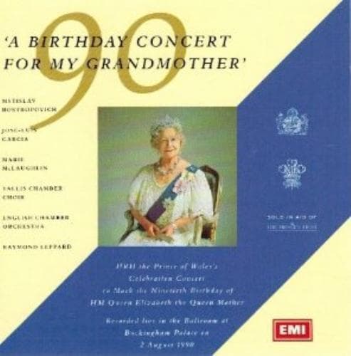 Mstislav Rostropovich : A Birthday Concert for My Grandmother (r CD Pre-Owned