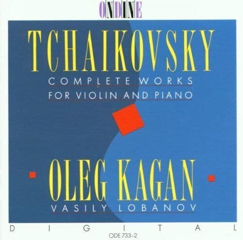 Lobanov : Tchaikovsky: Complete Works for Violin a CD Pre-Owned