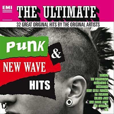 Various Artists : THE ULTIMATE PUNK AND NEW WAV CD Pre-Owned