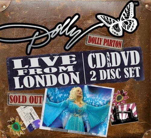 Dolly Parton : Live from London CD Album with DVD 2 discs (2010) Pre-Owned