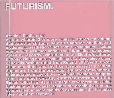 Various : City Rockers Pres Futurism CD Pre-Owned