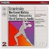 Igor Stravinsky : Igor Stravinsky - THE GREAT BALLETS CD 2 discs (1993) Pre-Owned