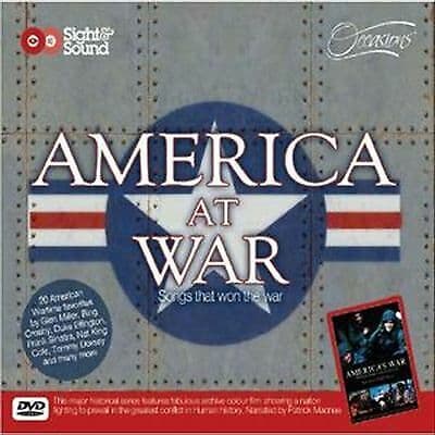 Various Artists : America at War CD Album with DVD 2 discs (2008) Pre-Owned