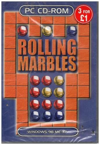Unknown Artist : ROLLING MARBLES PC GAME WINDOWS 95/98/ME CD Pre-Owned