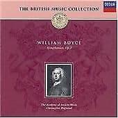 William Boyce : Symphonies Nos. 1 - 8 (Hogwood, Aam) CD (2002) Pre-Owned