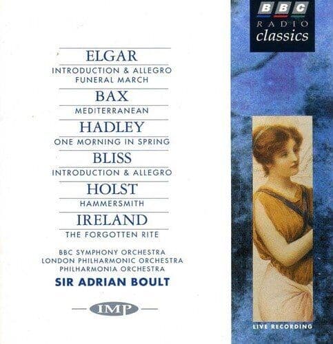 Various Orchestras : Boult conducts Elgar, Bax, Hadley, Bliss CD Pre-Owned