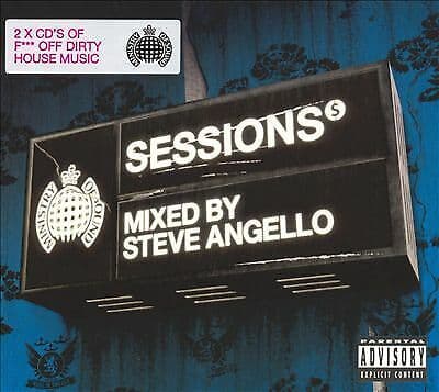 Various Artists : Ministry of Sound Sessions (Mixed By Steve Angello) CD 2 Pre-Owned