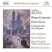 Arthur Bliss : Piano Concerto, Concerto for 2 Pianos (Lloyd-jones, Rsno) CD Pre-Owned