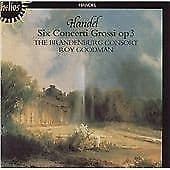 George Frideric Handel : Handel: Concerti Grossi Op.3 (The Brandenburg Consort Pre-Owned