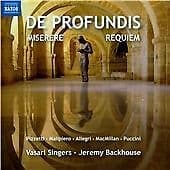 Ildebrando Pizzetti : De Profundis CD (2014) Pre-Owned