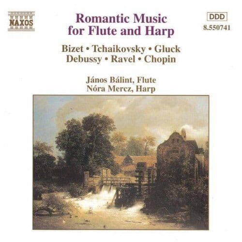 Laszlo Beck : Romantic Music for Flute and Harp CD (1993) Pre-Owned