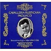 Leoncavallo, Ruggiero : Leoncavallo: I Pagliacci/Mascagni: Caval CD Pre-Owned