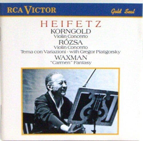 Heifetz plays Korngold, R?zsa & Waxman CD Pre-Owned