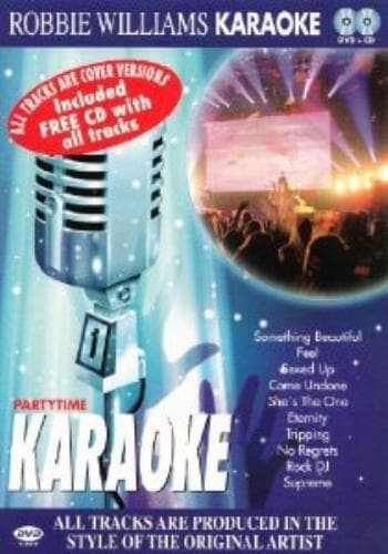 Partytime Karaoke : Robbie Williams [Dvd+CD] CD Pre-Owned