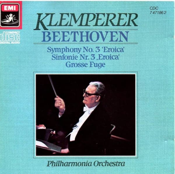 Philharmonia : Beethoven: Symphony No. 3 CD Pre-Owned