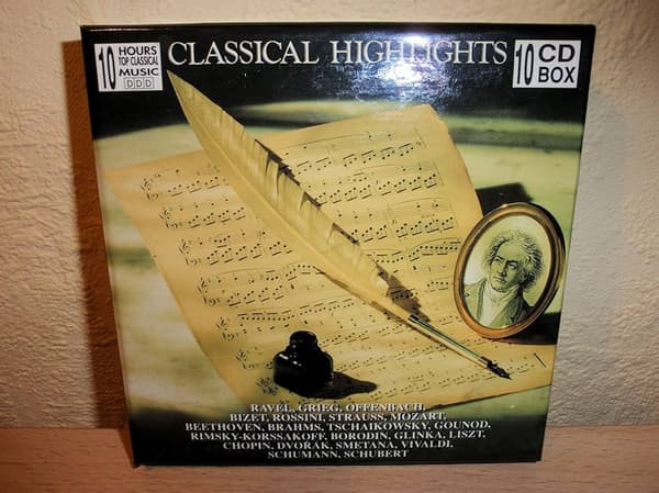 diverse klassische Komponisten : Classical Highlights 10 CD-Box CD Pre-Owned