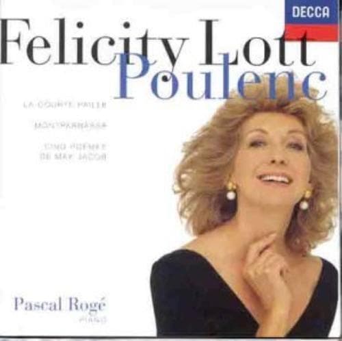 Felicity Lott & Pascal Roge : Poulenc: Melodies CD Pre-Owned