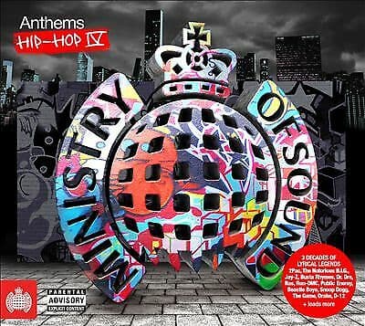 Various Artists : Anthems Hip-hop - Volume 4 CD 3 discs (2014) Pre-Owned