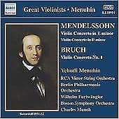 Felix Mendelssohn : Violin Concerto in E Minor/violin Concerto No. 1 (Menuhin) Pre-Owned