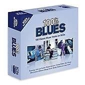 Various Artists : 100% Blues - 100 classic Blues tracks (5 CD Pre-Owned