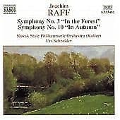 Joachim Raff : Symphonies Nos. 3 and 10 (Schneider, Slovak Spo) CD (2003) Pre-Owned