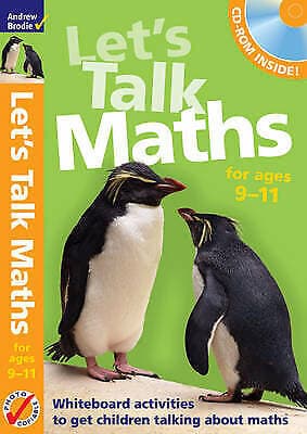 Andrew Brodie : Lets Talk Maths for Ages 9-11 plus CD-RO Pre-Owned