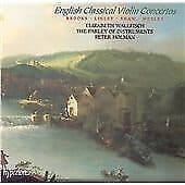 English Classical Violin Concertos CD (1996) Pre-Owned