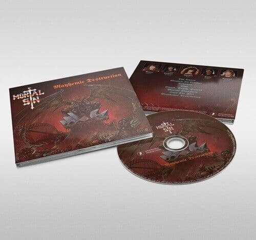 Mortal Sin : Mayhemic Destruction CD Album Digipak (2022) Pre-Owned