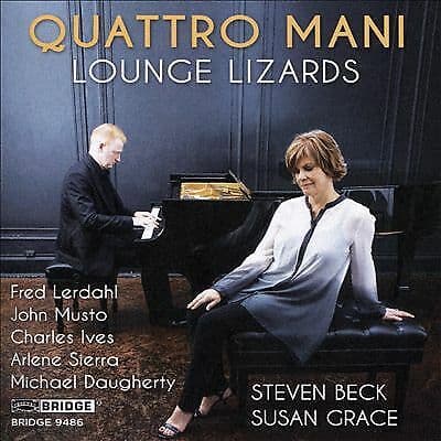 Quattro Mani : Lounge Lizards CD (2017) Pre-Owned