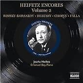 Jascha Heifetz:Emanuel Bay : Heifetz Encores Volume 2 CD Pre-Owned