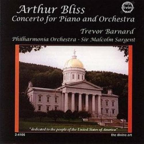 Sargent : Bliss - Concerto for Piano and Orchestra CD Pre-Owned