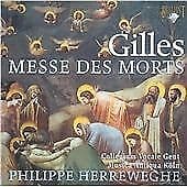 Collegium Vocale Gent : Gilles - Messe des Mortes CD Pre-Owned