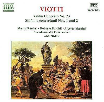 Giovanni Battista Viotti : Violin Concerto No. 23/Sinfonie concertanti Nos. 1 Pre-Owned