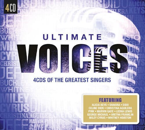 Various Artists : Ultimate… Voices CD 4 discs (2016) Pre-Owned