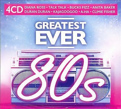 Various Artists : Greatest Ever ’80s CD Box Set 4 discs (2020) Pre-Owned
