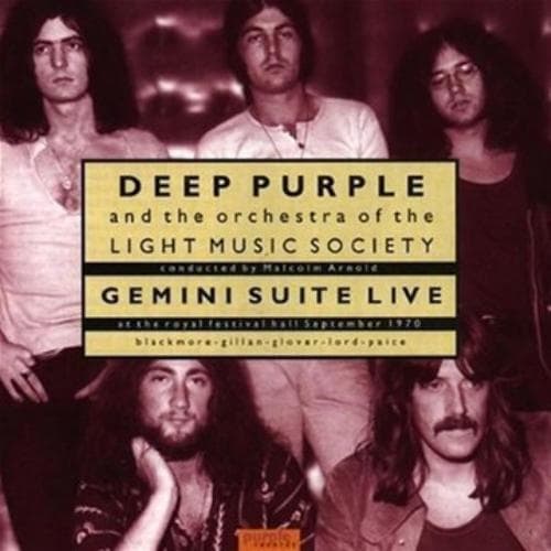 Deep Purple : Gemini Suite Live: And The Orchestra Of The Light Music Society Pre-Owned