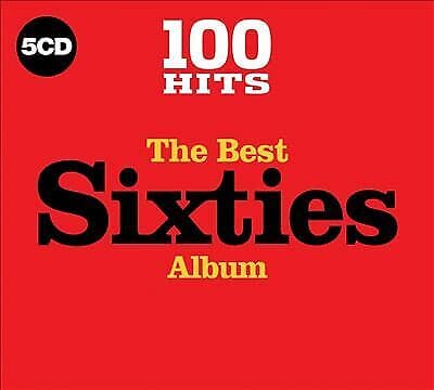 Various Artists : 100 Hits: The Best Sixties Album CD Box Set 5 discs (2017) Pre-Owned