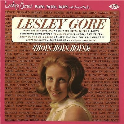 Lesley Gore : Boys Boys Boys CD Pre-Owned
