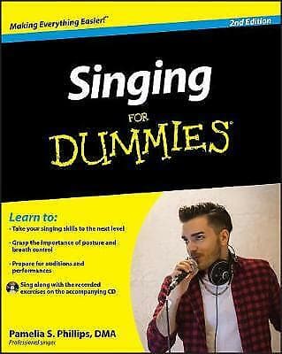 Various : Singing For Dummies (Book & CD) Pre-Owned