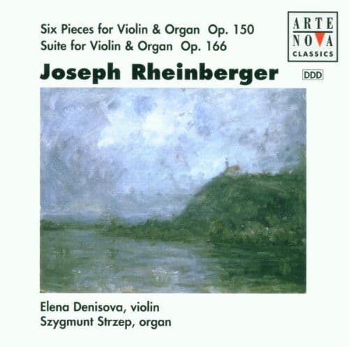 6 Pieces for Violin and Organ (Denisova, Strzep) CD (2004) Pre-Owned