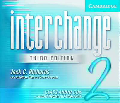 Unknown Artist : Interchange Level 2 Class Audio CDs (3) CD Pre-Owned