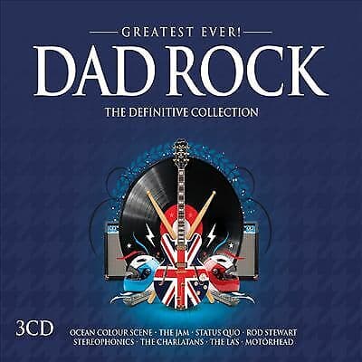 Various Artists : Greatest Ever Dad Rock CD Box Set 3 discs (2016) Pre-Owned