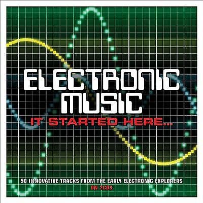 Various Composers : Electronic Music: It Started Here… CD 2 discs (2016) Pre-Owned