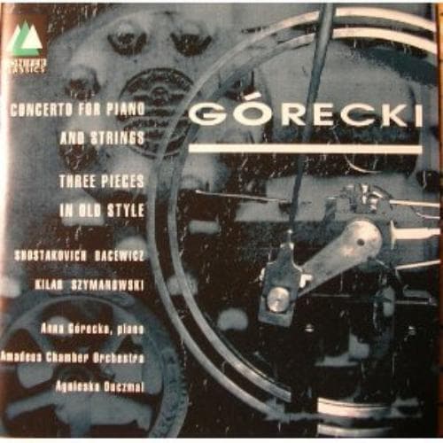Gorecki Etc. : Concerto for Piano and Strings CD Pre-Owned