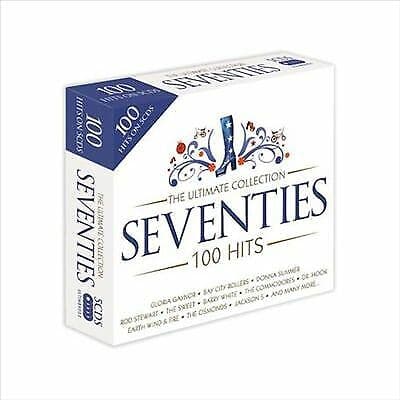 Various Artists : The Ultimate Collection - 70s: 100 Hits CD Box Set 5 discs Pre-Owned