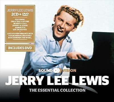 Jerry Lee Lewis : The Essential Collection CD Album with DVD 3 discs (2013) Pre-Owned