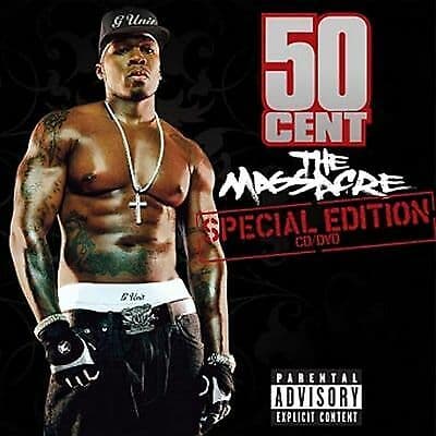 50 Cent : Massacre, The (Special Edition) [+ Dvd] CD 2 discs (2005) Pre-Owned
