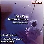 Benjamin Britten : Violin Concertos (Mordkovitch, Bbc So, Hickox) CD (2001) Pre-Owned